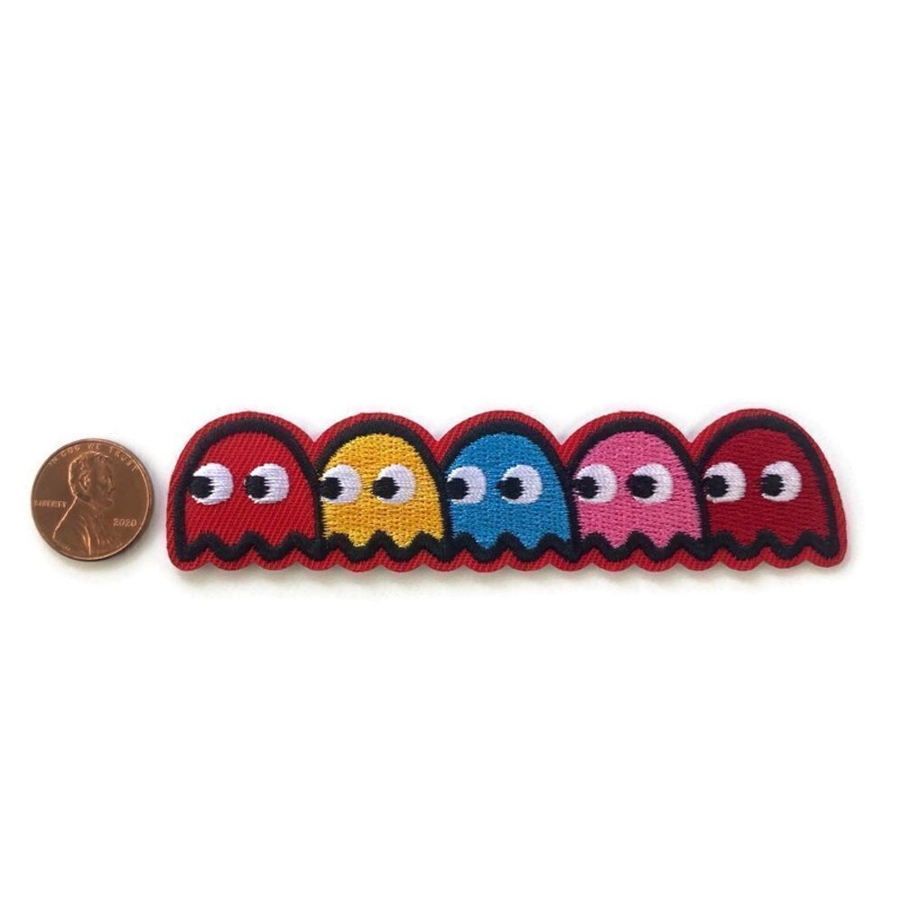 Pac-Man Embroidered Patch - Picture 2 of 5